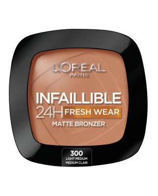 Polvos bronceadores mate larga duración Infalible 24 h L'Oréal Paris