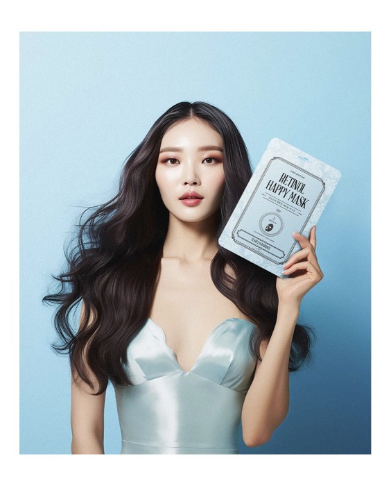 Mascarilla De Velo (Sheet Mask) Retinol Happy Mask Kocostar