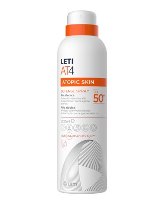 Spray Protector solar Defense SPF50+ 200 ml LetiAT4