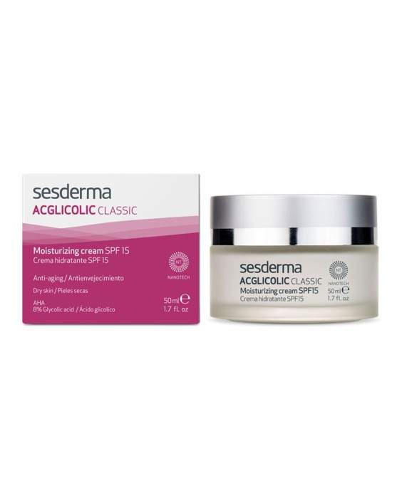 Sesderma Acglicolic Classic SPF15 Увлажняющий крем для лица