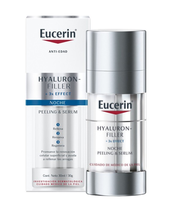 Hyaluron-Filler Noche Peeling & Serum Eucerin®