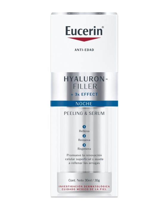 Hyaluron-Filler Noche Peeling & Serum Eucerin®