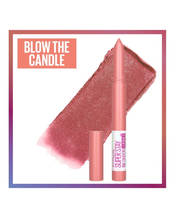 Pintalabios SuperStay Ink Crayon Shimmer Maybelline