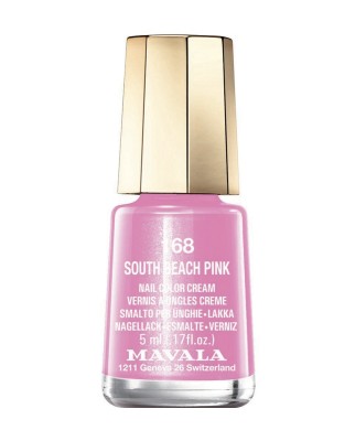 Esmalte de uñas South Beach Pink 168 Mavala Color