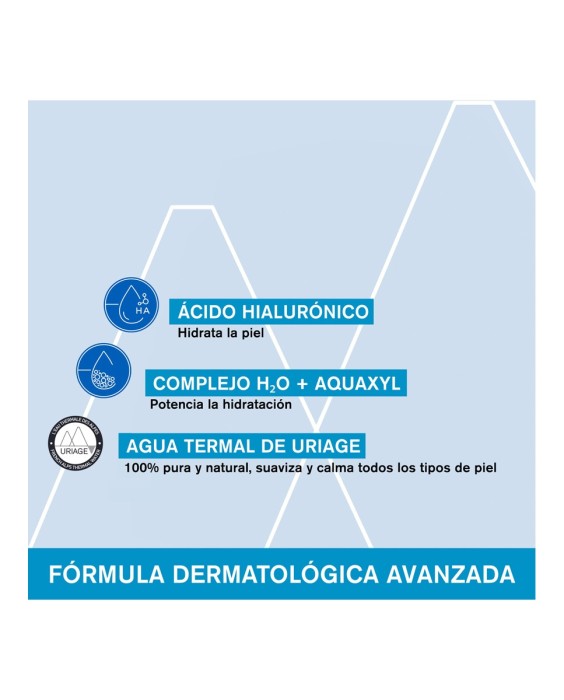 Crema Facial Hidratante Con Ácido Hialurónico Eau Thermale 40 ml Uriage