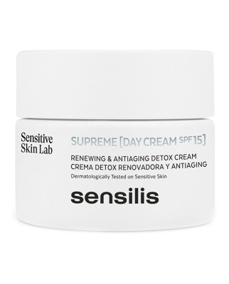 Sensilis Supreme SPF15+ Detox 50мл Дневной крем для лица