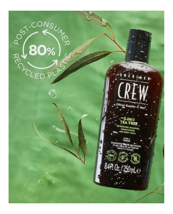 Champú 3 in 1 Tea Tree 250 ml American Crew