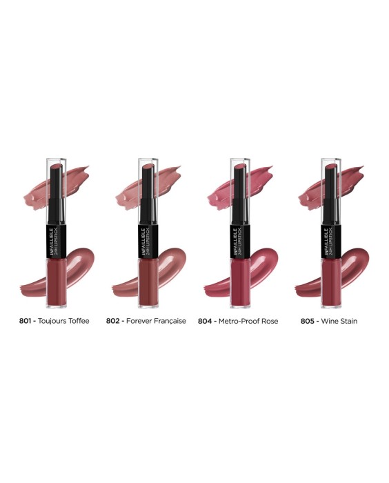 Barra de labios Infaillible 24H Lipstick Color L'Oréal París
