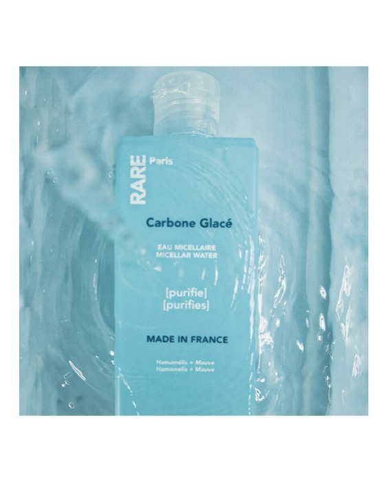 Agua Micelar Carbone Glace Micellar Water 250 ml Rare Paris