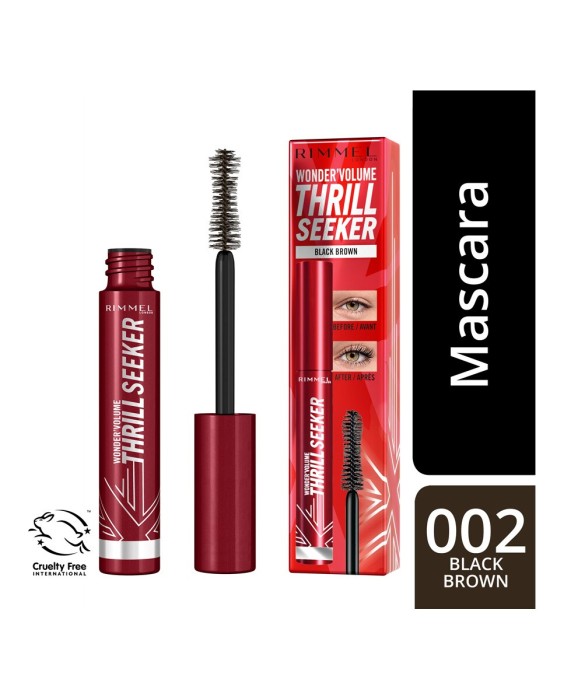 Máscara de pestañas Wonder'Volume Thrill Seeker Rimmel