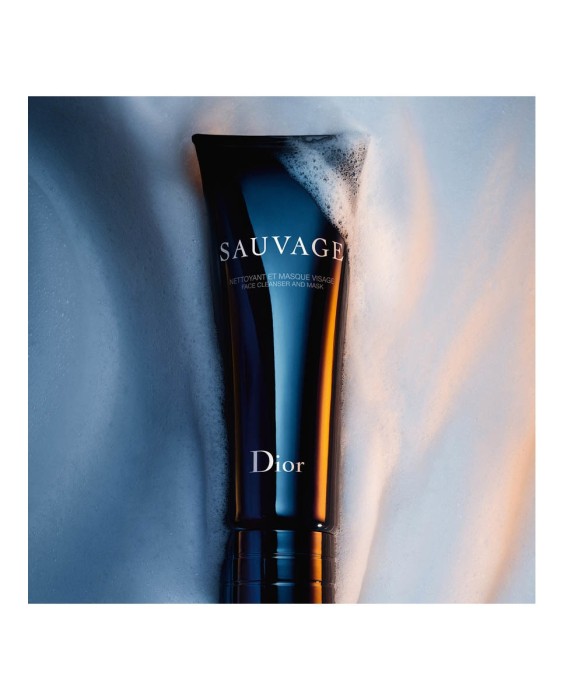 Dior Sauvage очищающее средство и маска для лица