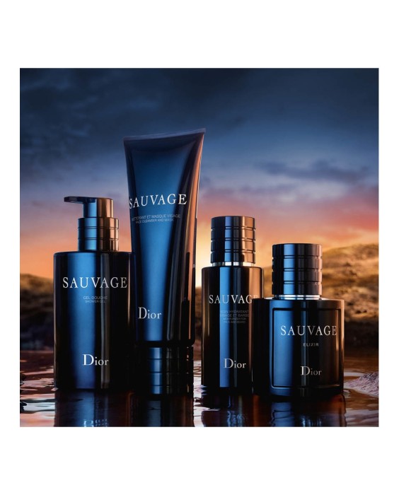 Dior Sauvage очищающее средство и маска для лица