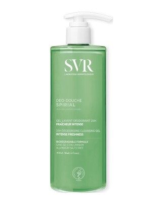 Gel Desodorante Spirial Déo-Douche 400 ml SVR