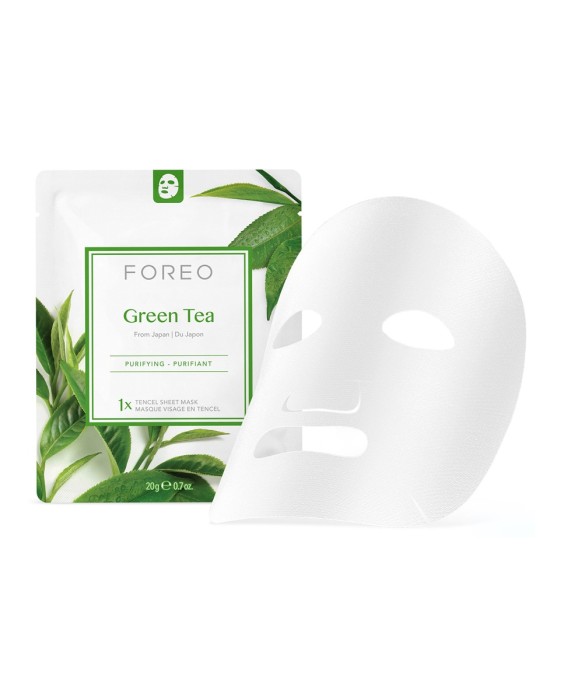 Mascarilla facial purificante Green Tea para pieles mixtas FOREO