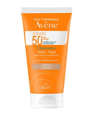 Cleanance solar con color SPF50+ 50 ml Eau Thermale Avène