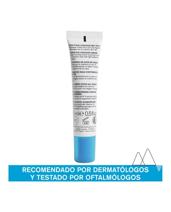 Crema Para El Contorno De Los Ojos Con Ácido Hialurónico Eau Thermale 15 ml Uriage