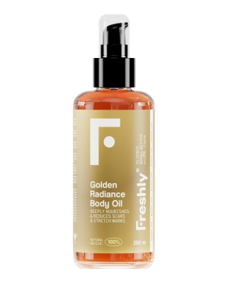 Aceite corporal Golden Radiance Body Oil 200 ml Freshly Cosmetics