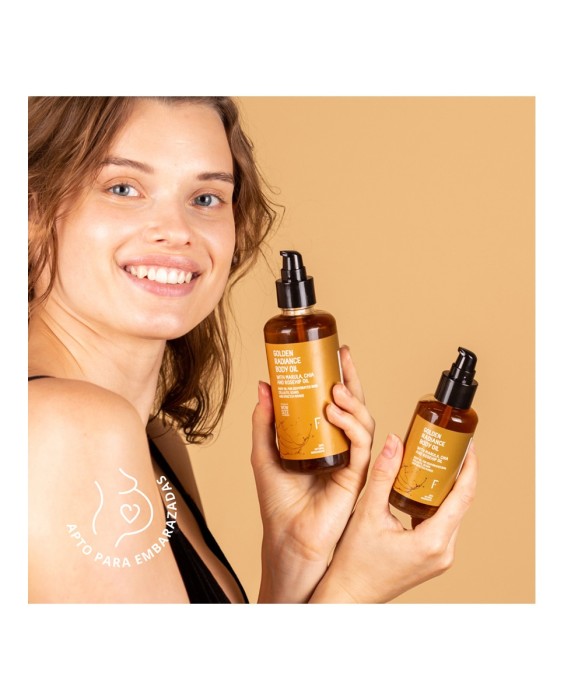 Aceite corporal Golden Radiance Body Oil 200 ml Freshly Cosmetics