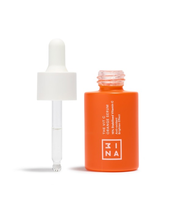 Sérum facial con un 15 % de Vitamina C estabilizada The Vit C Orange Serum 3INA