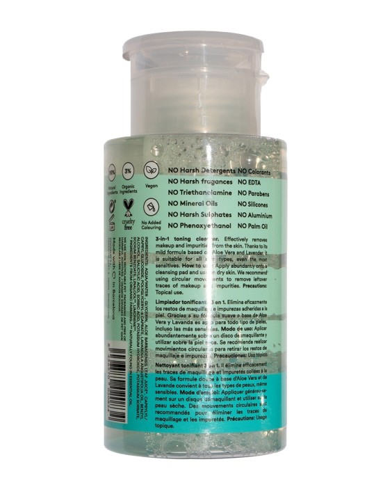 Agua Micelar Water 3 In 1, 200 ml Cocunat