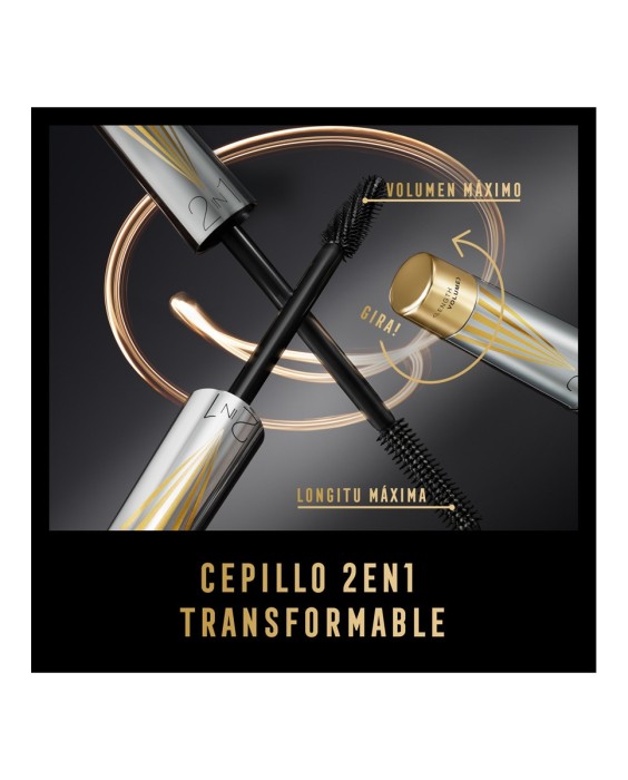 Máscara de pestañas Masterpiece 2 en 1 Lash Wow Max Factor