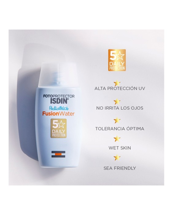 Fotoprotector Isdin Fusion Water Pediatrics SPF 50 Isdin