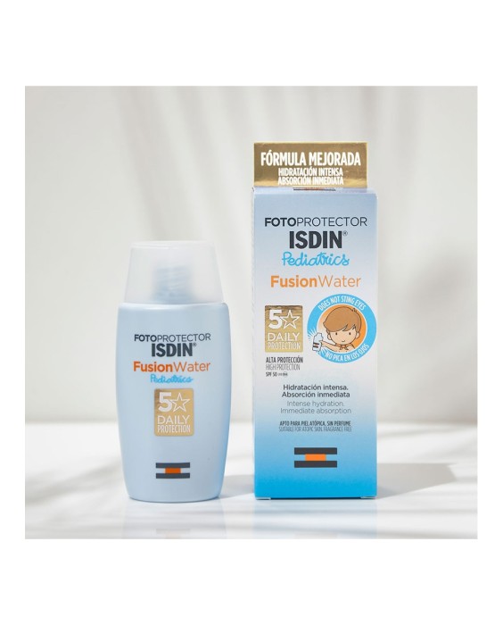 Fotoprotector Isdin Fusion Water Pediatrics SPF 50 Isdin
