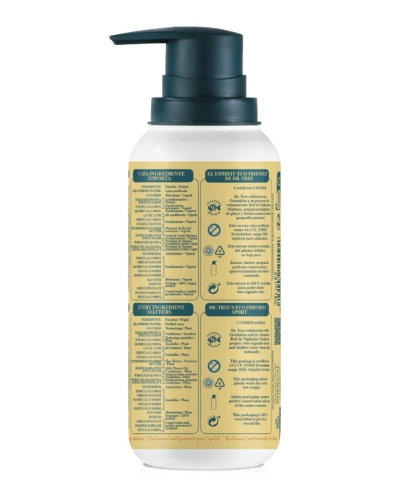 Bálsamo Acondicionador Capilar Natural Cuero Cabelludo Sensible 200 ml Dr. Tree