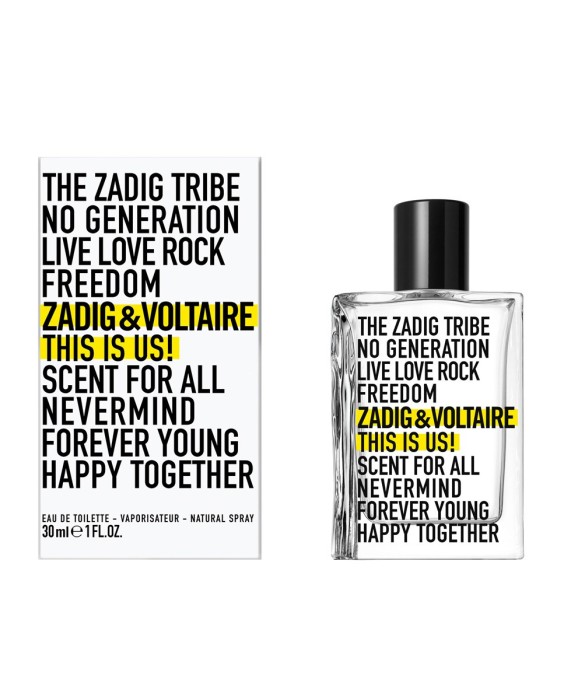 Eau De Toilette This Is Us! 30 ml Zadig & Voltaire