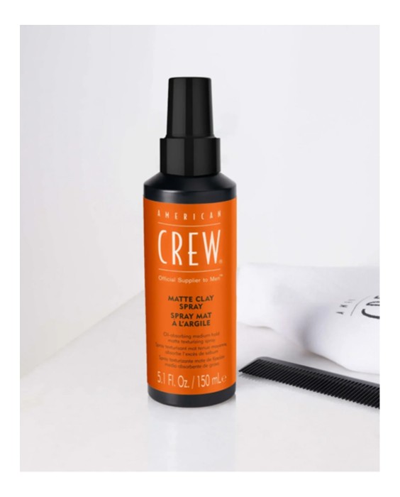 Spray de fijación media- fuerte Matte Clay 150 ml American Crew