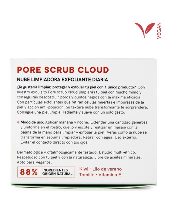 Nube limpiadora y exfoliante diaria Lullage
