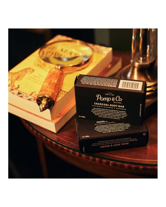 Jabón corporal Carbón Activo Pomp & Co