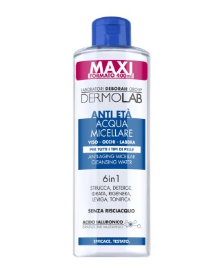 Agua micelar anti-edad 6 en 1 Dermolab
