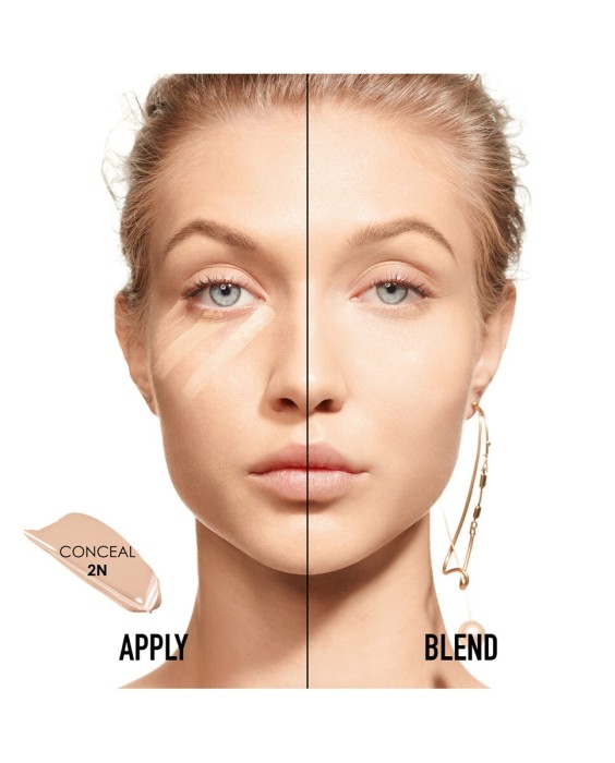 Corrector cremoso 24 h* - alta cobertura - cuidado hidratante