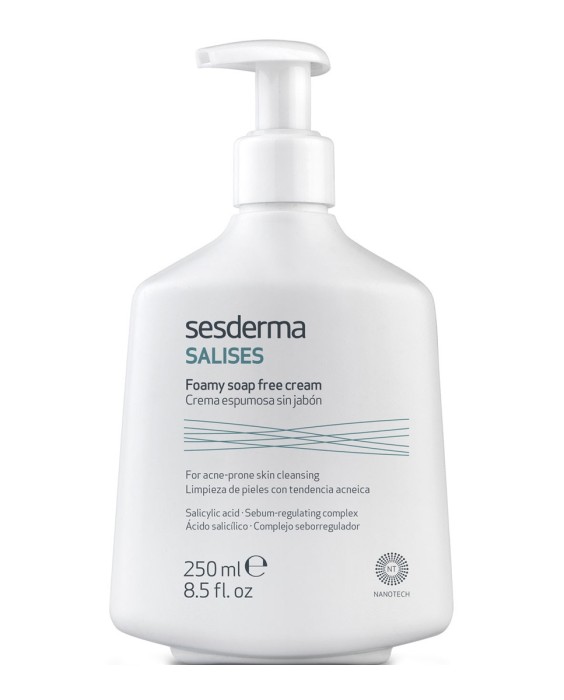 Crema espumosa sin jabón Salises 250 ml Sesderma
