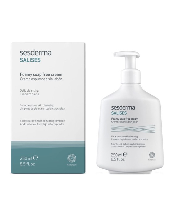 Crema espumosa sin jabón Salises 250 ml Sesderma