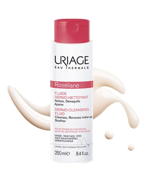 Roséliane Fluido Dermo Limpiador 250 ml Uriage
