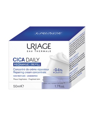 Recarga Crema Reparadora Concentrada Cica Daily Uriage