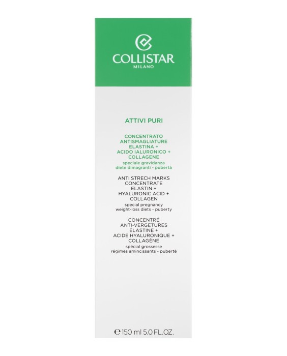 Concentrado Antiestrías Elastina + Ácido Hialurónico + Colágeno Attivi Puri Collistar