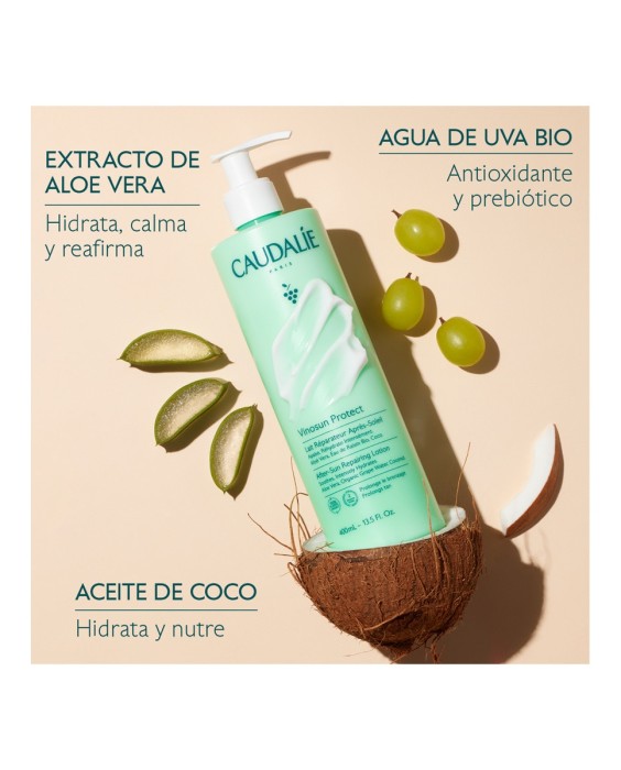 Leche Reparadora After Sun Vinosun 400 ml Caudalie
