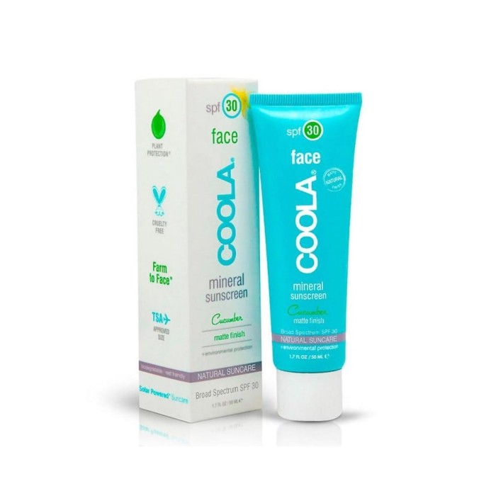Protector sola Matte cucumbre 50 ml Coola