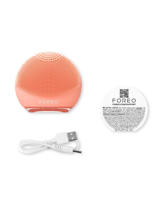 LUNA™ 4 go - Dispositivo de limpieza y reafirmante facial para todo tipo de pieles Peach Perfect FOREO
