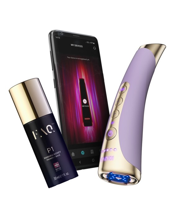 FAQ™ 101 Dispositivo profesional de rejuvenecimiento facial con radiofrecuencia y terapia de luz LED 101