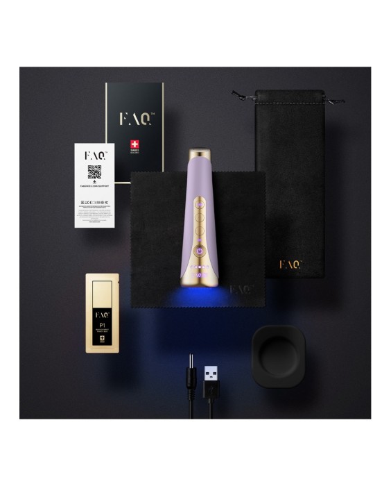 FAQ™ 101 Dispositivo profesional de rejuvenecimiento facial con radiofrecuencia y terapia de luz LED 101