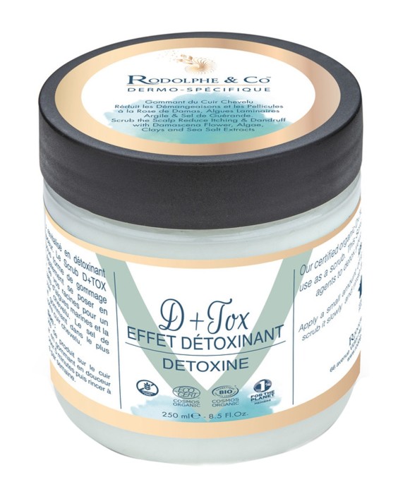 Exfoliante cuero cabelludo D+TOX 250 ml Rodolphe&Co