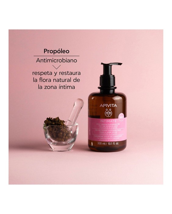 Gel Íntimo Limpiador Suave Daily Con Camomila & Propóleo Intimate Apivita