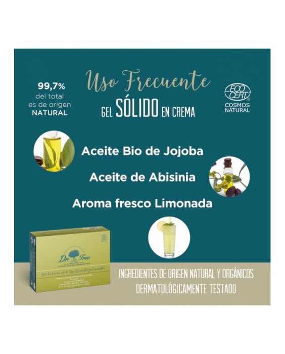 Gel Sólido Natural Uso Frecuente Piel Sensible Dr. Tree