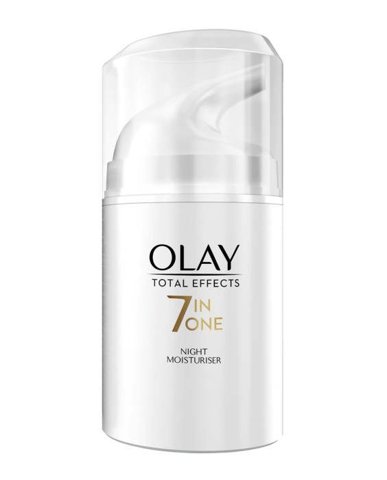 Crema Hidratante Anti-Edad de Noche Total Effects 7en1 Olay