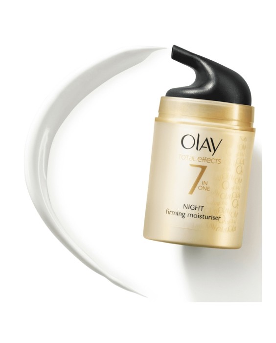 Crema Hidratante Anti-Edad de Noche Total Effects 7en1 Olay