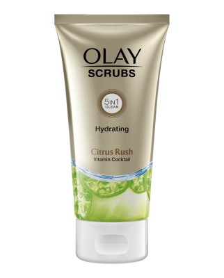 Exfoliante suave Hydrating Scrub con extrato de cítricos Olay